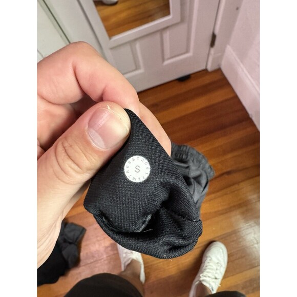 Lululemon Pace Breaker Shorts Men's Lined 9" - Subtonic Reflective Black - Small - Picture 5 of 5